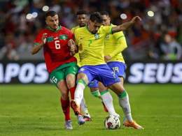 ảnh chụp màn hình bóng đá brazil maroc