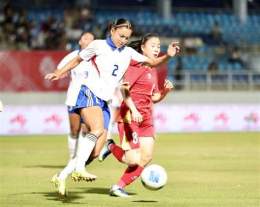 ảnh chụp màn hình bóng đá nữ việt nam vs philippines