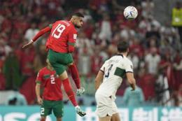ảnh chụp màn hình bóng đá pháp maroc