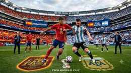 ảnh chụp màn hình bóng đá tây ban nha gặp argentina