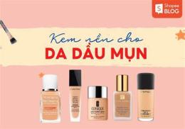 ảnh chụp màn hình các loại kem nền giúp da căng bóng