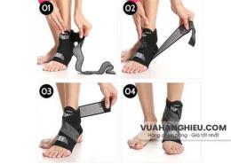 ảnh chụp màn hình cách quấn cổ chân đá bóng
