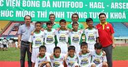 ảnh chụp màn hình học viện bóng đá nutifood