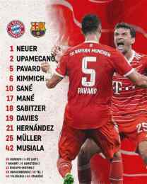 ảnh chụp màn hình kết quả bóng đá hôm nay bayern munich