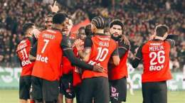 ảnh chụp màn hình kết quả bóng đá rennes