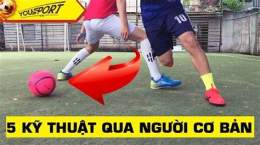 ảnh chụp màn hình kỹ thuật qua người trong bóng đá