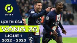 ảnh chụp màn hình lịch bóng đá pháp ligue 1