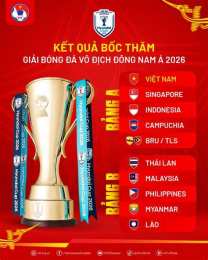 ảnh chụp màn hình lịch đá bóng asean cup 2026