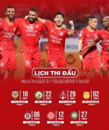 ảnh chụp màn hình lịch thi đấu bóng đá cahn
