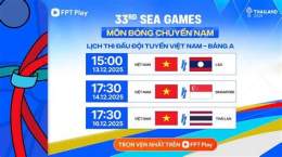 ảnh chụp màn hình lịch thi đấu sea game bóng đá nam