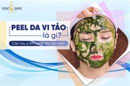 ảnh chụp màn hình peel da vi tảo mấy ngày bong