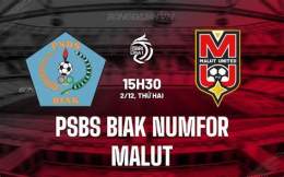 ảnh chụp màn hình psbs biak – câu lạc bộ bóng đá malut united