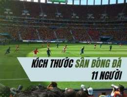 ảnh chụp màn hình tiêu chuẩn sân bóng đá 11 người