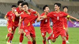 ảnh chụp màn hình tường thuật bóng đá u23 việt nam