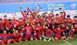 ảnh chụp màn hình vô địch seagame 32 bóng đá nam