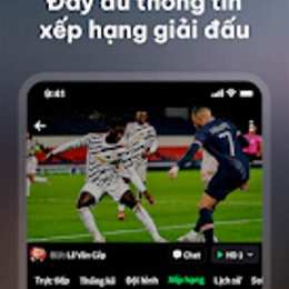 app trực tiếp bóng đá