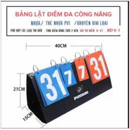 bảng tỉ số báo bóng đá