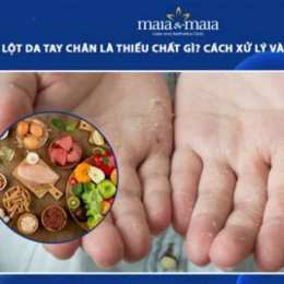 bong da chân tay là thiếu chất gì