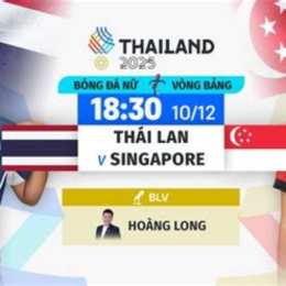 bóng đá thái lan và singapore hôm nay