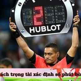 bù giờ trong bóng đá