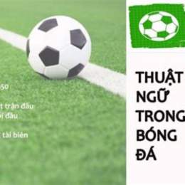 các thuật ngữ trong bóng đá tiếng anh