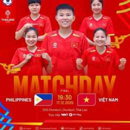 chung kết bóng đá nữ việt nam và philippines
