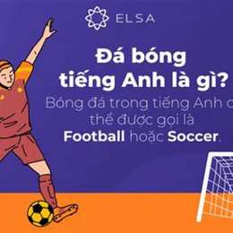 đá bóng viết tiếng anh là gì