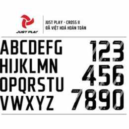 font số bóng đá
