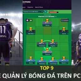 game quản lý bóng đá mobile