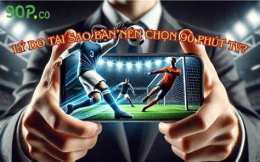 giao diện app 90p bóng đá