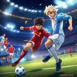 giao diện app ảnh anime đá bóng ngầu