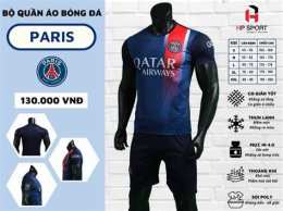 giao diện app áo bóng đá psg