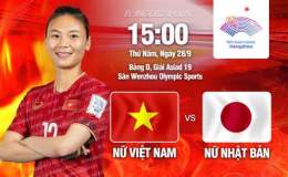 giao diện app asiad bóng đá nữ