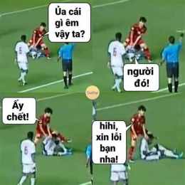 giao diện app bóng đá meme