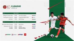 giao diện app bóng đá v-league chiều nay