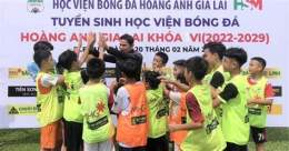 giao diện app cách vào học viện bóng đá hoàng anh gia lai 2026