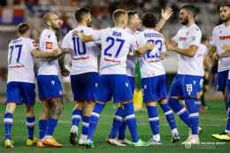 giao diện app câu lạc bộ bóng đá hajduk split