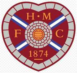giao diện app câu lạc bộ bóng đá heart of midlothian