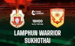 giao diện app câu lạc bộ bóng đá lamphun warrior – muangthong