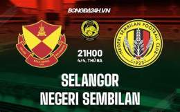 giao diện app câu lạc bộ bóng đá negeri sembilan