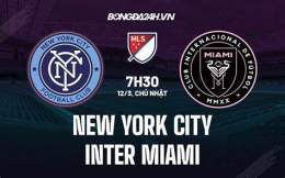 giao diện app câu lạc bộ bóng đá new york city gặp inter miami