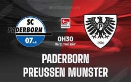 giao diện app câu lạc bộ bóng đá paderborn 07