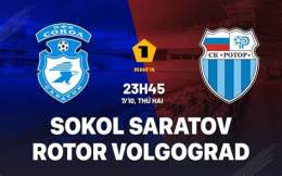 giao diện app câu lạc bộ bóng đá sokol saratov