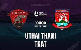 giao diện app câu lạc bộ bóng đá uthai thani đấu với ratchaburi