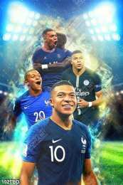 giao diện app cầu thủ bóng đá mbappé