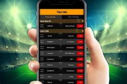 giao diện app dự đoán bóng đá aegoal