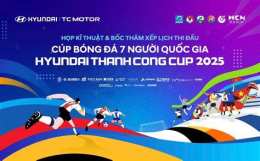 giao diện app giải bóng đá hyundai cup