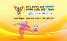 giao diện app giải bóng đá thanh niên sinh viên việt nam 2026