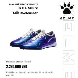 giao diện app giày đá bóng kelme