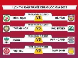 giao diện app kết quả bóng đá cúp quốc gia việt nam